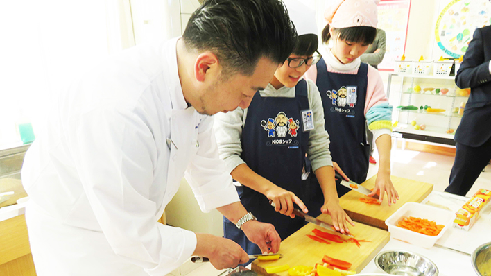 KIDS-シェフレポート 調理実習02