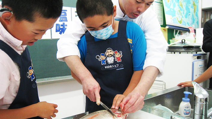 KIDS-シェフレポート 調理実習04